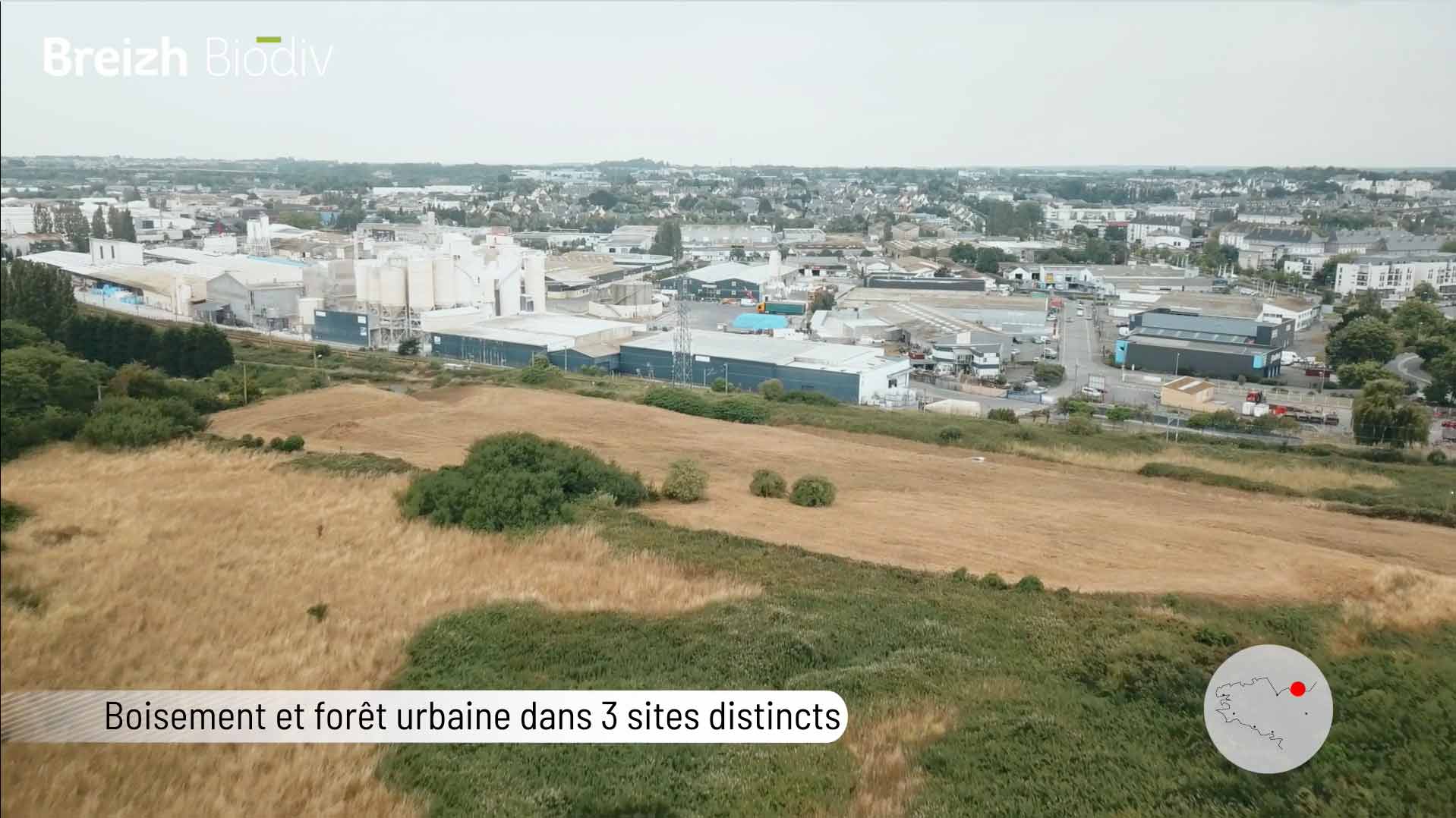 cr2ation d'une foret urbaine sur le site de la montagne saint-joseph à saint-malo