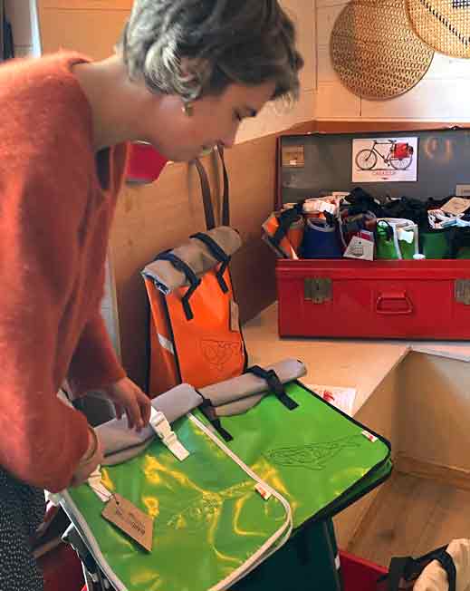 alexia vermot desroches créatrice de l'Atelier De La Baleine à Saint-malo