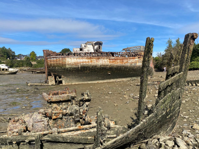 le Thyemalo, dernier bateau mytilicole du Vivier-sur-Mer