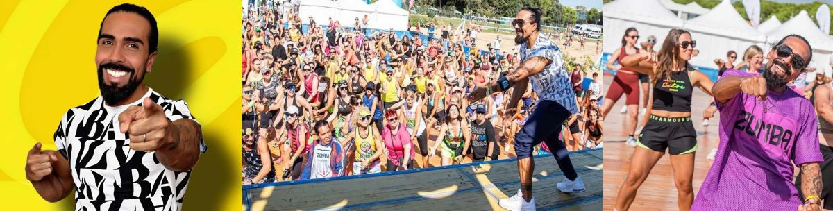 venez vous defouler en dansant la zumba a saint-malo avec le grand Luca de Nigro