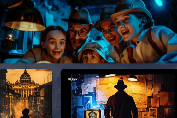 résoudre l'enquête en famille